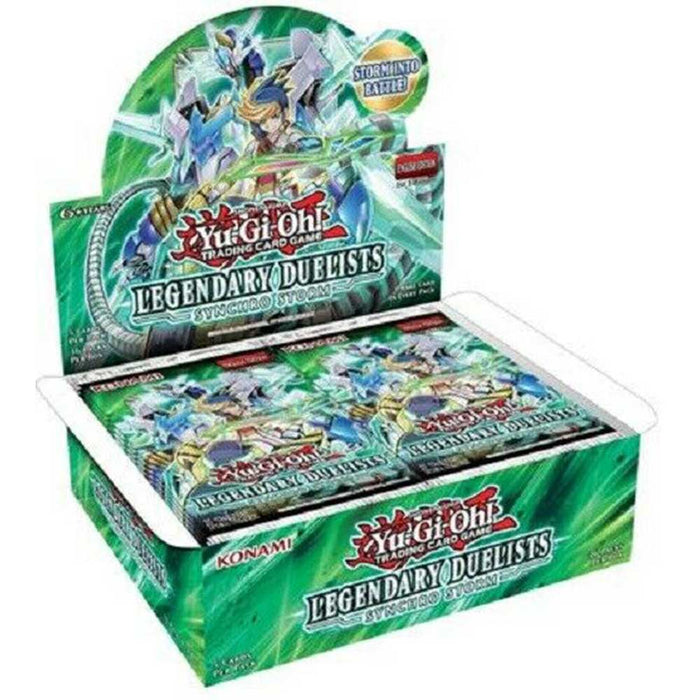 YUGIOH LEGENDARY DUELISTS: SYNCHRO STORM BOOSTER BOX NEW - Tistaminis