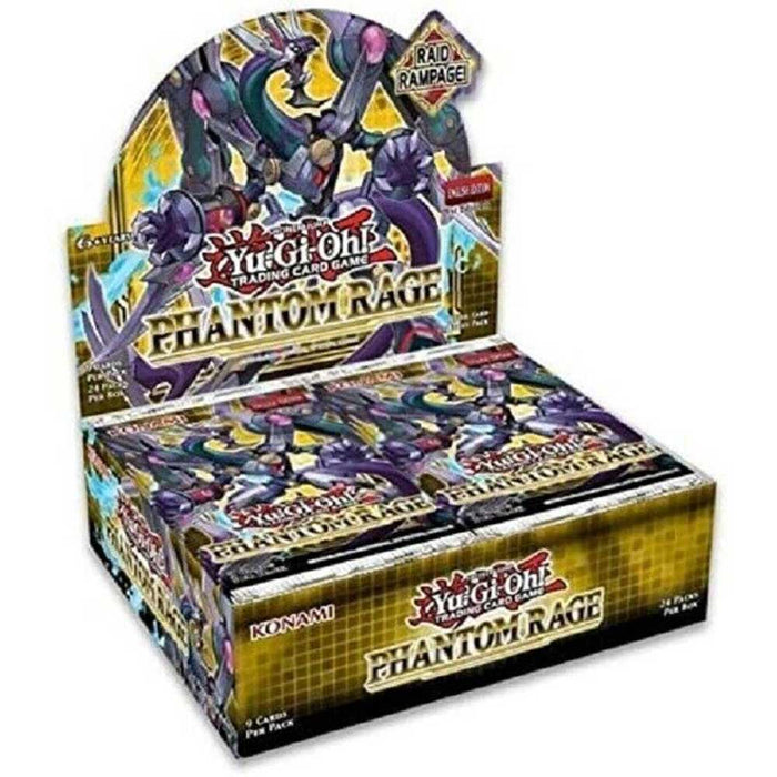 YUGIOH PHANTOM RAGE BOOSTER BOX NEW - Tistaminis