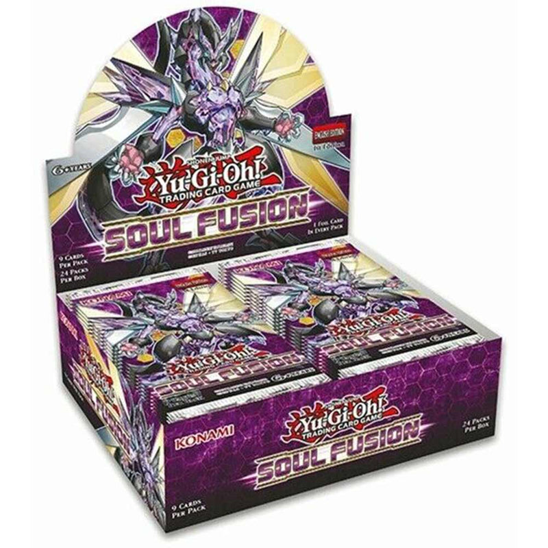 YUGIOH SOUL FUSION BOOSTER BOX TRADING CARD GAME NEW - Tistaminis