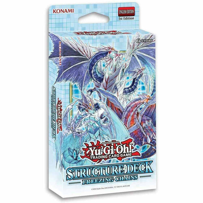 YUGIOH STRUCTURE DECK FREEZING CHAINS TRADING CARD GAME NEW - Tistaminis