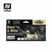 Vallejo Black and White Paint Set New - TISTA MINIS