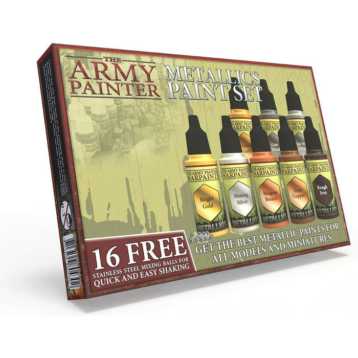 Army Painter Metallics Paint Set New - TISTA MINIS