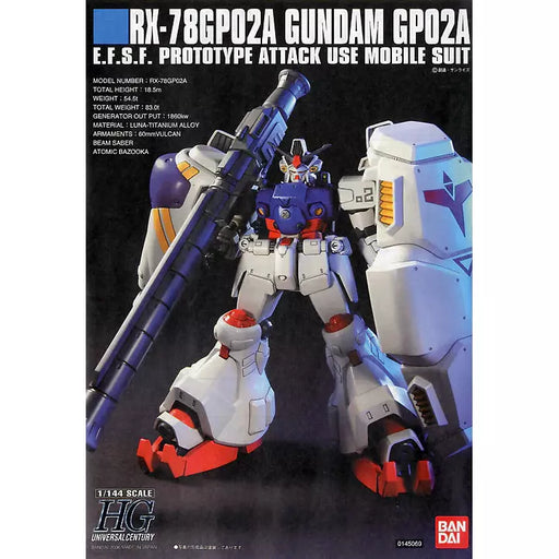 HGUC 1/144 #66 Gundam GP-02A New - Tistaminis