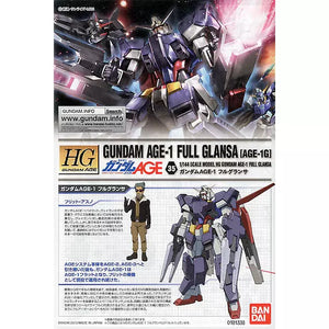 Bandai Gundam HGAGE #35 1/144 Gundam AGE-1 Full Glanza New - Tistaminis