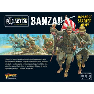 Bolt Action Banzai Japanese Starter Army New | TISTAMINIS