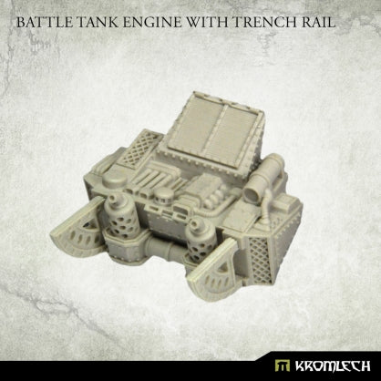 Kromlech Battle Tank Engine with Trench Rail (1) New - Tistaminis