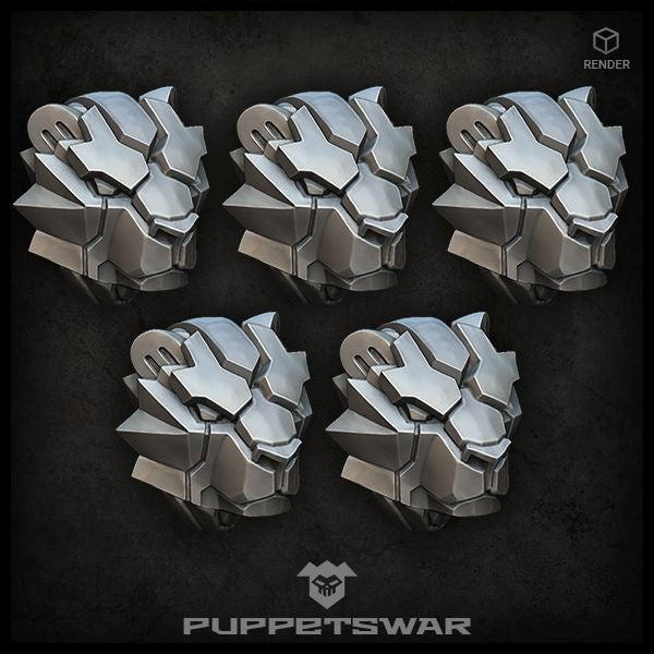 Puppets War Bear Helmets New - Tistaminis