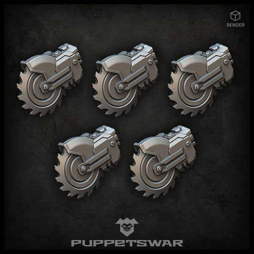 Puppets War Hand Buzzsaws (left) v2 New - Tistaminis