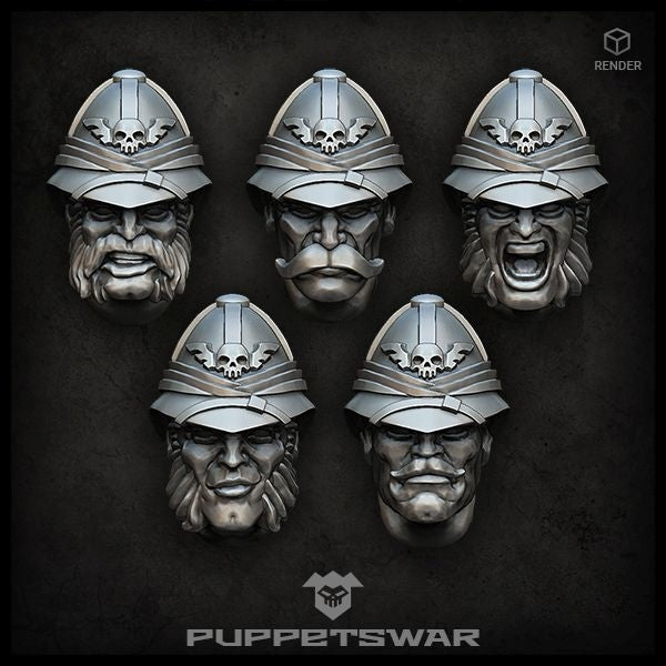 Puppets War Colonial Troopers Heads New - Tistaminis