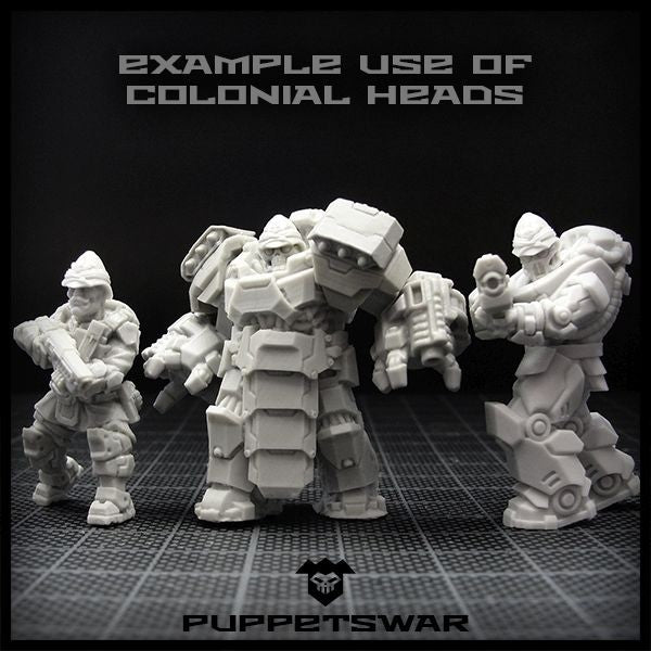 Puppets War Colonial Reapers Heads New - Tistaminis