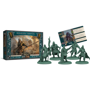 Song of Ice and Fire: GREYJOY IRONBORN TRAPPERS New - Tistaminis