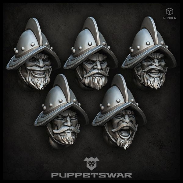 Puppets War Conquista Troopers Heads New - Tistaminis