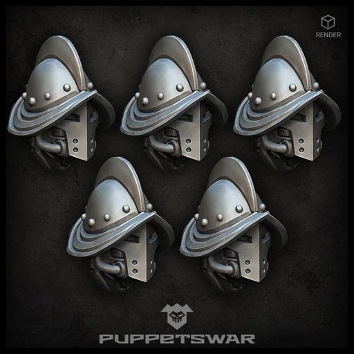 Puppets War Conquista Knights Helmets New - Tistaminis