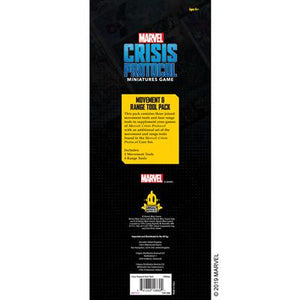 Marvel Crisis Protocol - Movement & Range Tool Pack New - Tistaminis