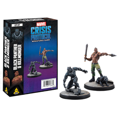 Marvel Crisis Protocol: Black Panther and Killmonder Character Pack New - Tistaminis