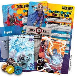 MARVEL Crisis Protocol : THOR & VALKYRIE CHARACTER PACK CP11EN New - Tistaminis