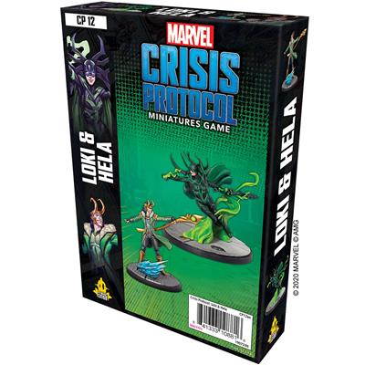 MARVEL Crisis Protocol : LOKI & HELA CHARACTER PACK CP12EN New - Tistaminis