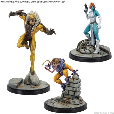 Marvel Crisis Protocol: Brotherhood of Mutants Affiliation Pack - Tistaminis