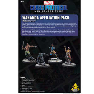 Marvel Crisis Protocol: Wakanda Affiliation Pack - Tistaminis
