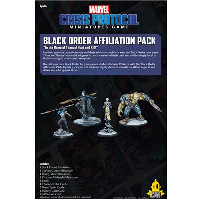 Marvel Crisis Protocol: Black Order Affiliation - Tistaminis