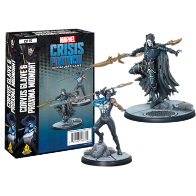 MARVEL Crisis Protocol: CORVUS GLAIVE AND PROXIMA MIDNIGHT New - Tistaminis