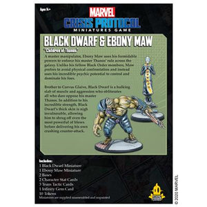 Marvel Crisis Protocol: Black Dwarf & Ebony Maw New - Tistaminis