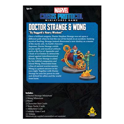 Marvel Crisis Protocol: Dr. Strange And Wong Character Pack New - Tistaminis