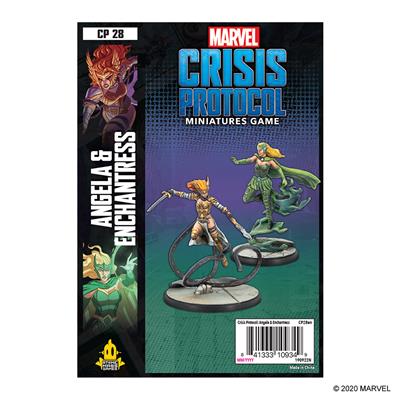 Marvel Crisis Protocol: Angela And Enchantress Character Pack New - Tistaminis