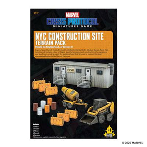 Marvel Crisis Protocol: Nyc Construction Site Terrain Expansion New - Tistaminis