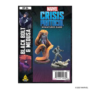 Marvel Crisis Protocol Black Bolt and Medusa New - Tistaminis
