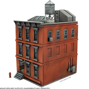Marvel Crisis Protocol: NYC Apartment Building Terrain Expansion - Tistaminis