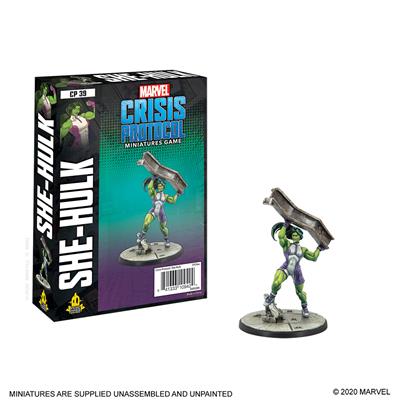 Marvel Crisis Protocol: She Hulk Character Pack New - Tistaminis