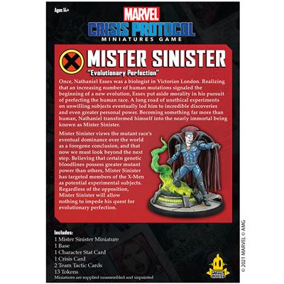 Marvel Crisis Protocol: Mr. Sinister Character Pack New - Tistaminis