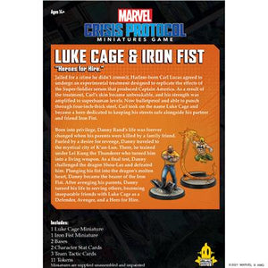 Marvel Crisis Protocol: Luke Cage and Iron Fist Character Pack New - Tistaminis