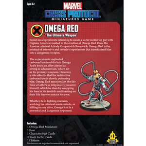 Marvel Crisis Protocol: Omega Red - Tistaminis