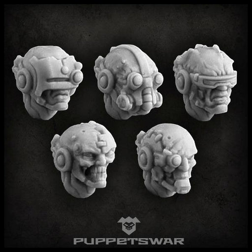 Puppets War Cyborg heads New - Tistaminis