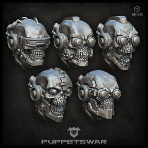 Puppets War Cyborg Skulls New - Tistaminis