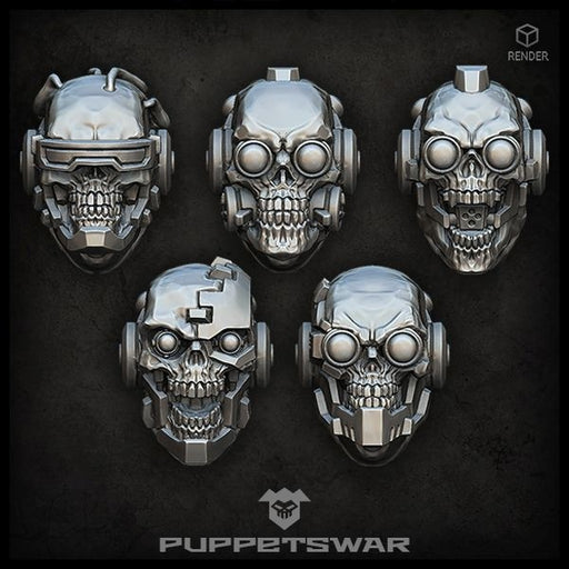 Puppets War Cyborg Skulls New - Tistaminis