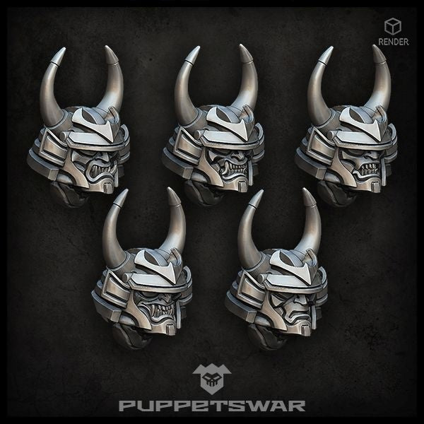 Puppets War Traitor Daimyo Helmets New - Tistaminis