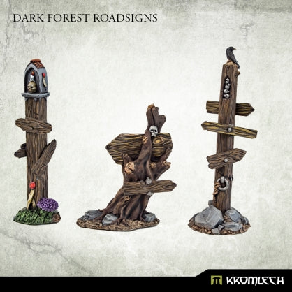 Kromlech	Dark Forest Road Signs (3) New - Tistaminis