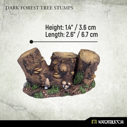 Kromlech	Dark Forest Tree Stumps (5) New - Tistaminis