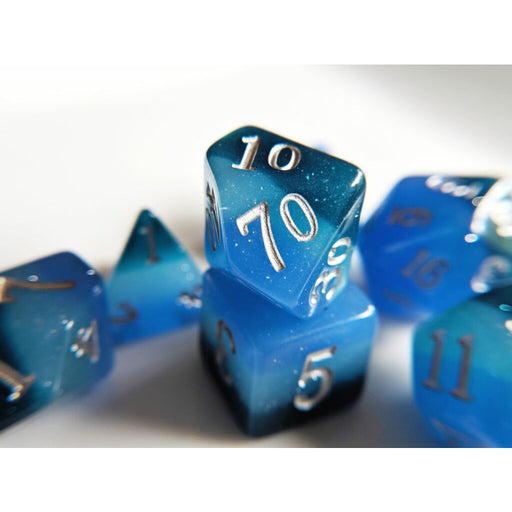 Little Dragon Elemental Dice Deep Ocean Dice - Tistaminis