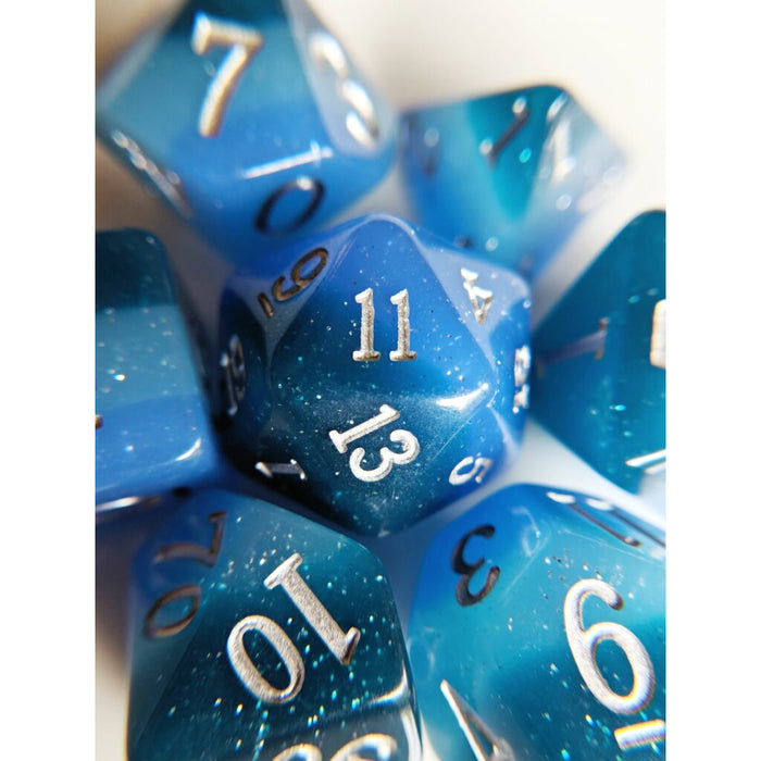 Little Dragon Elemental Dice Deep Ocean Dice - Tistaminis