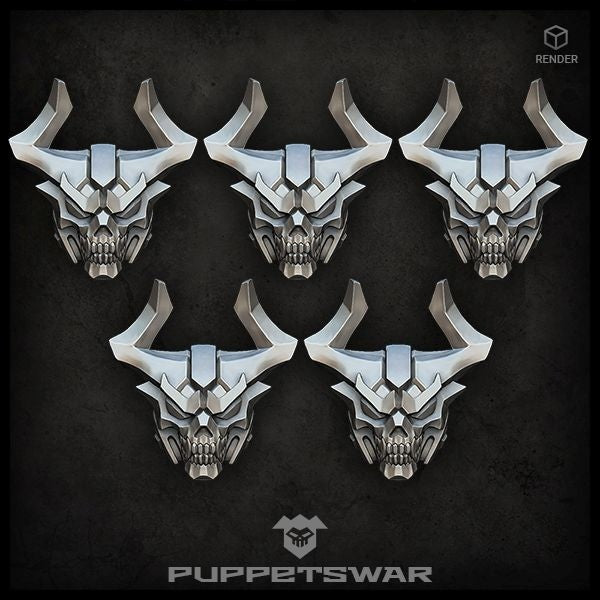 Puppets War Demon Helmets New - Tistaminis