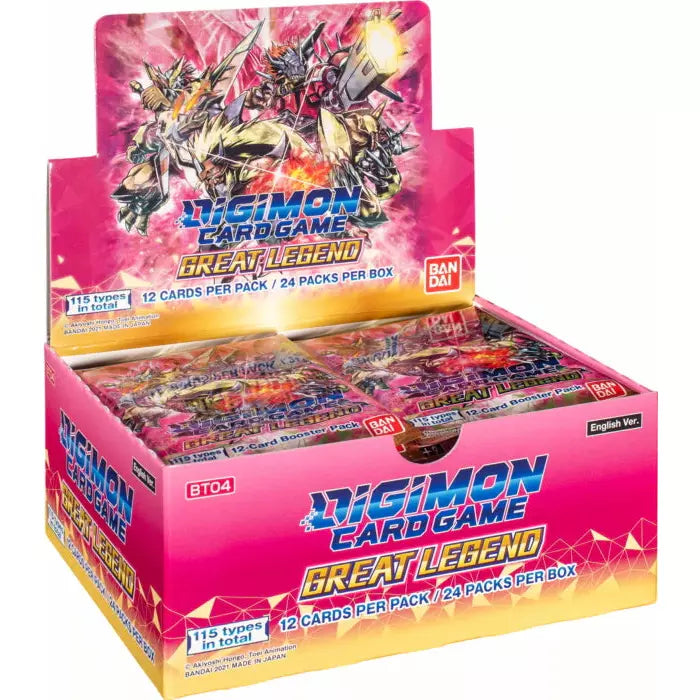 DIGIMON GREAT LEGEND BOOSTER New - Tistaminis