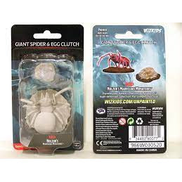 D&D Nolzur's Marvelous Miniatures: Wave 12: Giant Spider & Egg Clutch New - Tistaminis