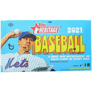 2021 TOPPS MLB HOBBY BOX HERITAGE BASEBALL CARD NEW - Tistaminis
