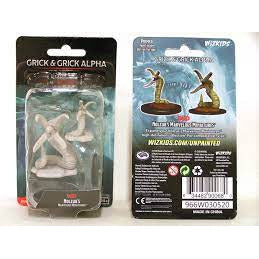 D&D Nolzur's Marvelous Miniatures: Wave 12: Grick & Grick Alpha New - Tistaminis