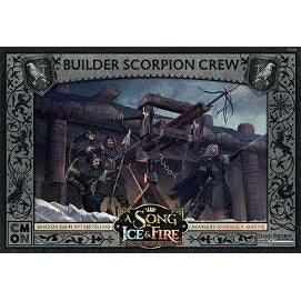 A Song Of Ice and Fire Nights Watch Builders Scorpion Crew New - TISTA MINIS