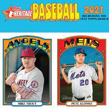 2021 TOPPS MLB HOBBY BOX HERITAGE BASEBALL CARD NEW - Tistaminis